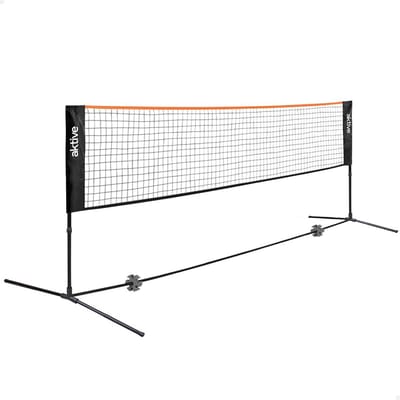Draagbaar Net voor Volleybal en Badminton, Hoogteverstelbaar, 5 Meter