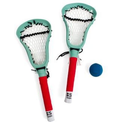 BS Toys Lacrossekit - Lacrosse rackets kinderen - Buitenspeelgoed van Bioplastic - Buitenspelen - Balsport