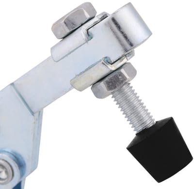 Dailygoods - Toggle Clamp - Heavy Duty - Compact en stevig - Rood - 227kg holding capacity - Ideaal voor lassen en reparaties - 5 stuks