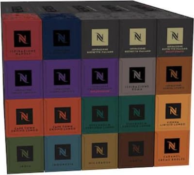 Nespresso Intens pakket – Koffie cups 200 capsules
