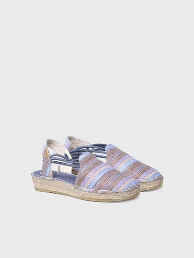 Espadrilles met elastische bandjes | NOA-HV