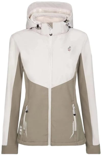 Aulp Tamia Softshelljack Beige 2XL Vrouw