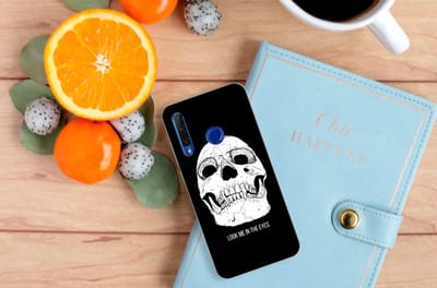 Silicone Back Case Honor 20 Lite Skull Eyes