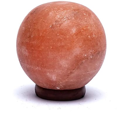 Zoutlamp bol met snoer en LED lamp