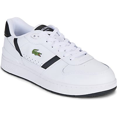 Lacoste T-CLIP SET 225 8 SMA WHT/BLK Heren Sneakers - wit / zwart