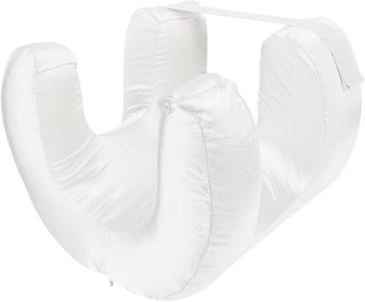 Slaapkussen, langzaam kussen met antislip ontwerp, zachte en comfortabele ondersteuning voor nek en gezicht, thuis of op reis (wit)