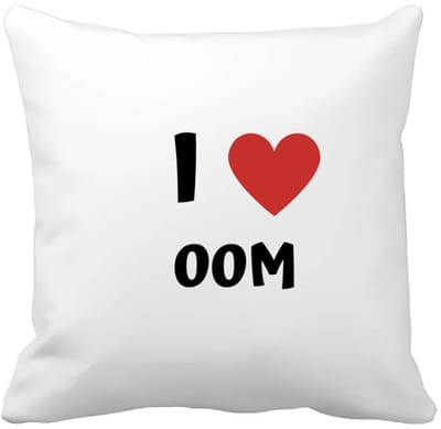 Akyol - i love oom Kussen hoes - Oom - de liefste oom - verjaardag - cadeautje voor oom - oom artikelen - kado - geschenk - 40 bij 40 cm