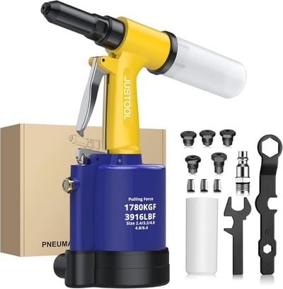 Pneumatische Klinkmachine met Luchtkracht, 1780KGF, Klinknagels 2.4mm tot 6.4mm