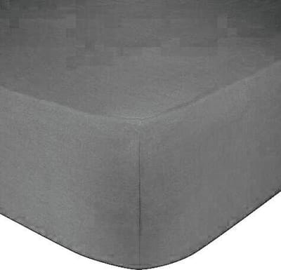 Princessmatrassen - Ultieme Zachte Hoeslaken- Jersey -Stretch -100% Katoen -80x200x30cm-Antraciet