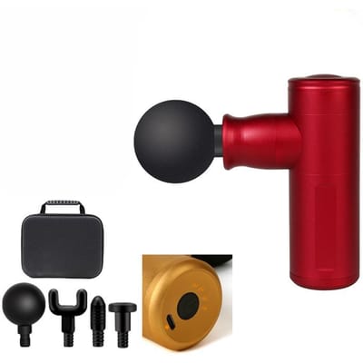 Mini Fascia Gun Vrouwen Slim Elektrisch Stil Aluminiumlegering Professionele Ontspannende Lage Rug Massager