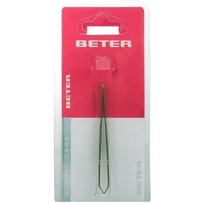 Beter - Pinzette mit Spitze verkupfert 8,3 cm 1 Stuck - unisex, 64364