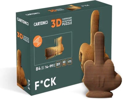CARTONIC 3D Puzzel - Karton speelgoed voor kinderen en volwassenen - DIY