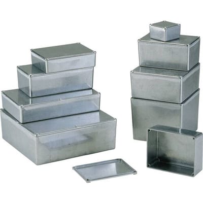 Gainta G0471 Behuizing 110 x 82.5 x 44.5 Aluminium Aluminium gelegeerd Aluminium (naturel) 1 stuk(s)