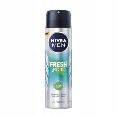 Nivea Fresh Kick Serie - Antitranspirant Spray - 150 ml - Verfrissend - Zonder Ethylalcohol