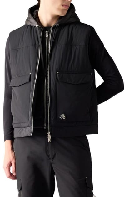 Moose Knuckles Heren Bodywarmer Zwart M35MV481/292 Brixton Vest