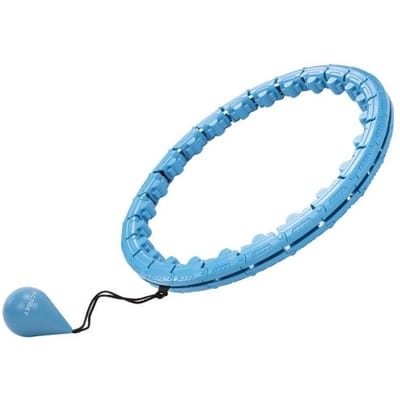 Actiget® Hoelahoep - Hoepel - Fitness - Verstelbaar - Cardiotraining - Massage - Blauw