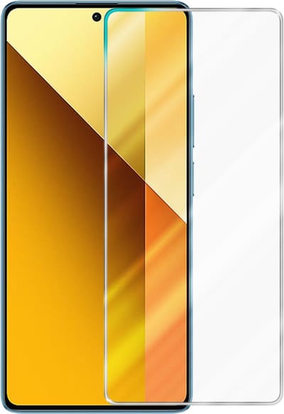 Cadorabo Screenprotector geschikt voor Redmi Note 13 5G - Pantser film Beschermende film in KRISTALHELDER Geharde (Tempered) display beschermglas in 9H hardheid met 3D Touch