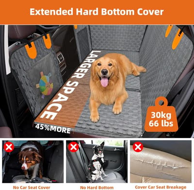 Hondendeken Auto - Reisbescherming Hond - Veilig Reizen - Multifunctioneel Gebruik - 67 x 45.5 cm