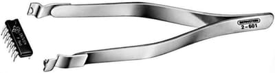 Precisie IC-pincet 125mm voor elektronica en fijnmechanica