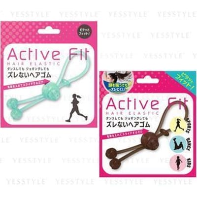 LUCKY TRENDY - Active Fit Hair Tie Juicy Peach