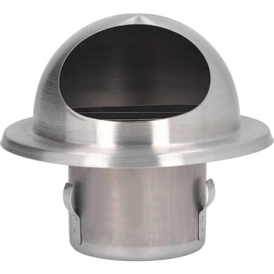 RVS Luchtrooster RVS Rond Afgerond Externe Afzuiger voor Buitenmuur