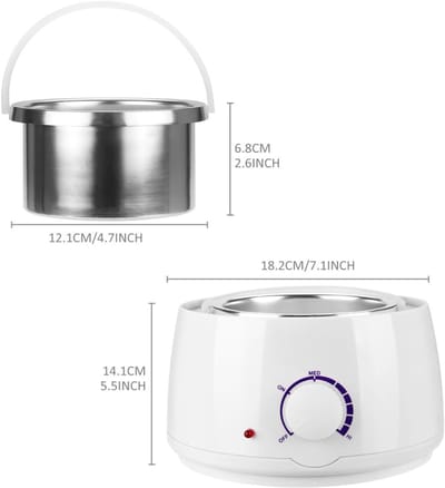 HEZIVO® Wax Apparaat Professioneel - Ontharing Set - Ontharingsapparaat - Met Waxzakjes - 500 ml