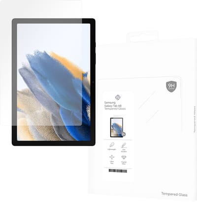 Cazy screenprotector geschikt voor Samsung Galaxy Tab A8 - Screenprotector Tablet Glas - 2 Stuks