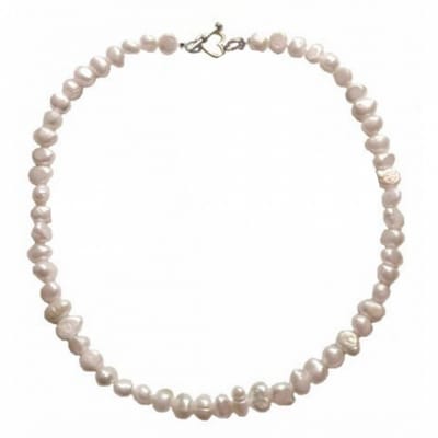 Armband-Wilde synthetische Parel-Ivoor-17 tot 20 cm - Charme Bijoux