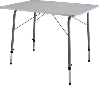 Eurotrail Cadiz L - Campingtafel - 121 x 61 cm - Grijs