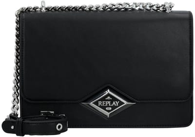 REPLAY schoudertas Crossbody Bag Black zwart