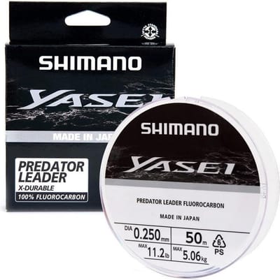 Shimano Yasei Predator Fluorocarbon 50m - Maat : 0.22mm - 3.59 kilo