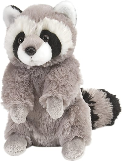 Wild Republic pluche knuffel wasbeer - 25 cm - Wasberen dieren knuffels