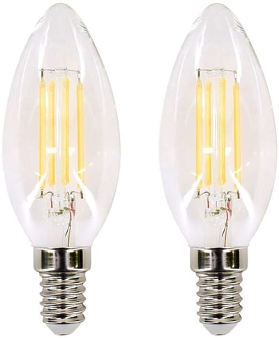 Bemko Premium LED Lamp E14 - vervangt 30W (4W) - 440lm - 2700K Warm Wit - 230V - 2 stuks