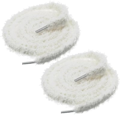 Dailygoods- Schoenveters 140 cm - Pluche Veters - Brede Veters - Zachte Veters - Elastische Veters - Duurzaam Polyester - Schoensnoeren