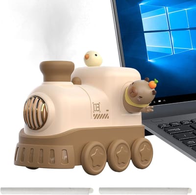 Luchtbevochtiger - Mist Diffuser - Slaapkamer Comfort - Dierlijk Nachtlampje - 300ml Tank - Kapibara