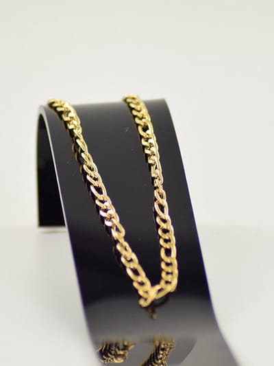 Dunne schakelketting - goud - LMPiercings