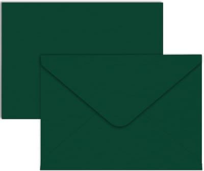 100 Groene A7 Enveloppen (133x184mm) voor 5x7 Foto's, Kaarten en Uitnodigingen