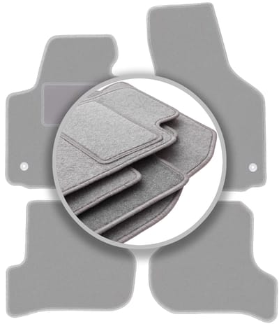 Grijze automatten voor: Seat Leon II hatchback (2005-2012)