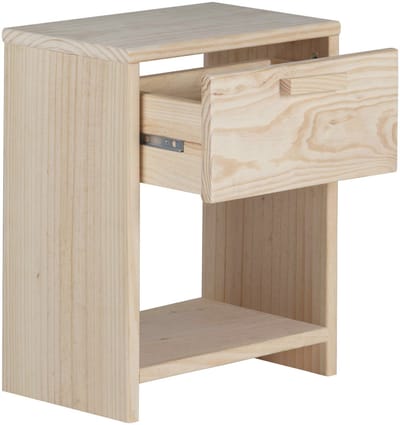 Astigarraga Nachtkastje Vita - Met lade - 40x25x50cm - 100% massief grenenhout