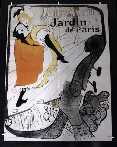 Henri de Toulouse-Lautrec - Jane Avril Poster - Kunstposter - 60x80 cm