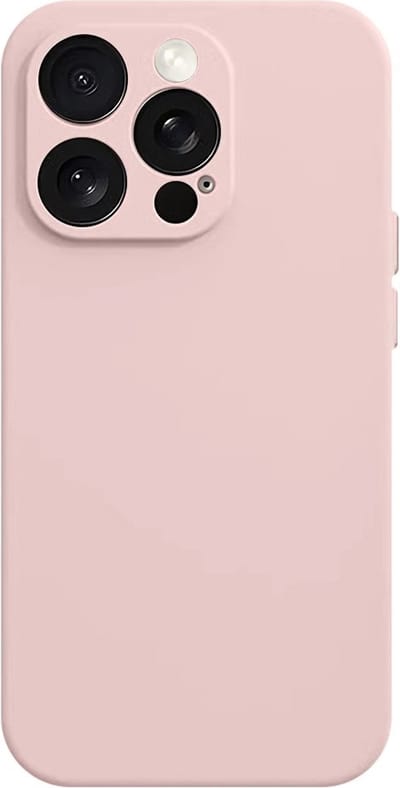 Coverup Hoesje - Geschikt voor iPhone 16 Pro Hoesje - Coverup Colour TPU Back Cover - MagSafe Compatible - Rose Gold