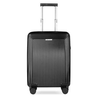 bugatti trolley Linea Hard-Top Case Black zwart 56cm