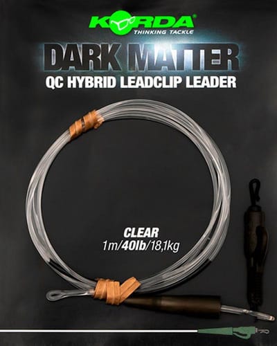 Dark Matter Leader 50 cm QC Hybrid Clip Korda