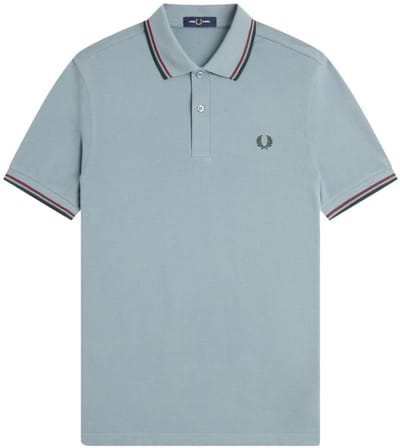 Fred Perry Twin tipped fred perry shirt - stockport blue oxblood grassroots