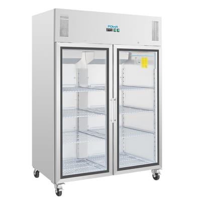 Polar G-serie Gastro 2-deurs display koeling 1200L