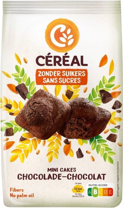 Céréal Mini Cakes Chocolade - 1 x 196 gr