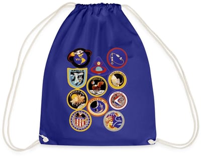 NASA Apollo-missie-insignes Gymtas