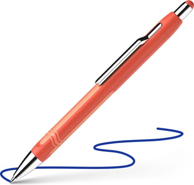 Schneider balpen - Epsilon - warm oranje - blauwschrijvend - schrijfbreedte XB - S-138606