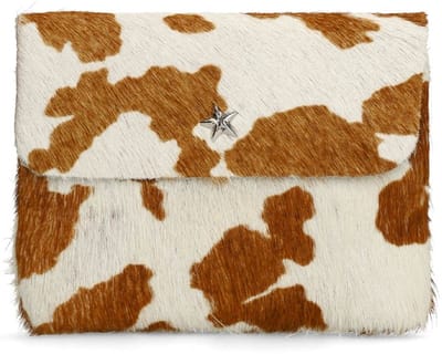 Manfield - Bruine cow portemonnee