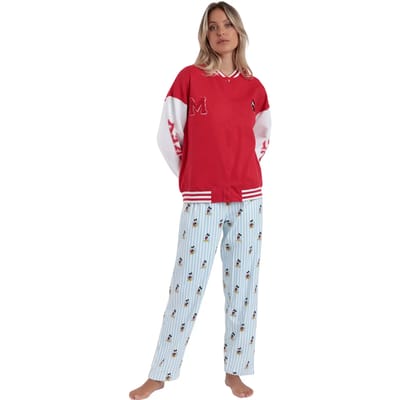 Dikke jas voor dames Disney Mickey New York